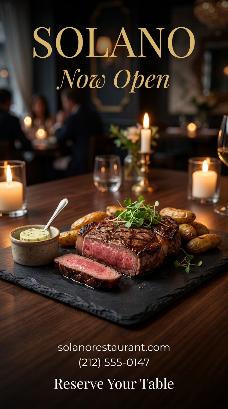 Solano Grand Opening Flyer