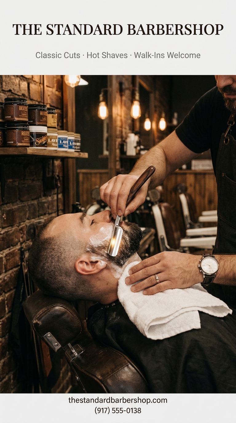 The Standard Barbershop Ad