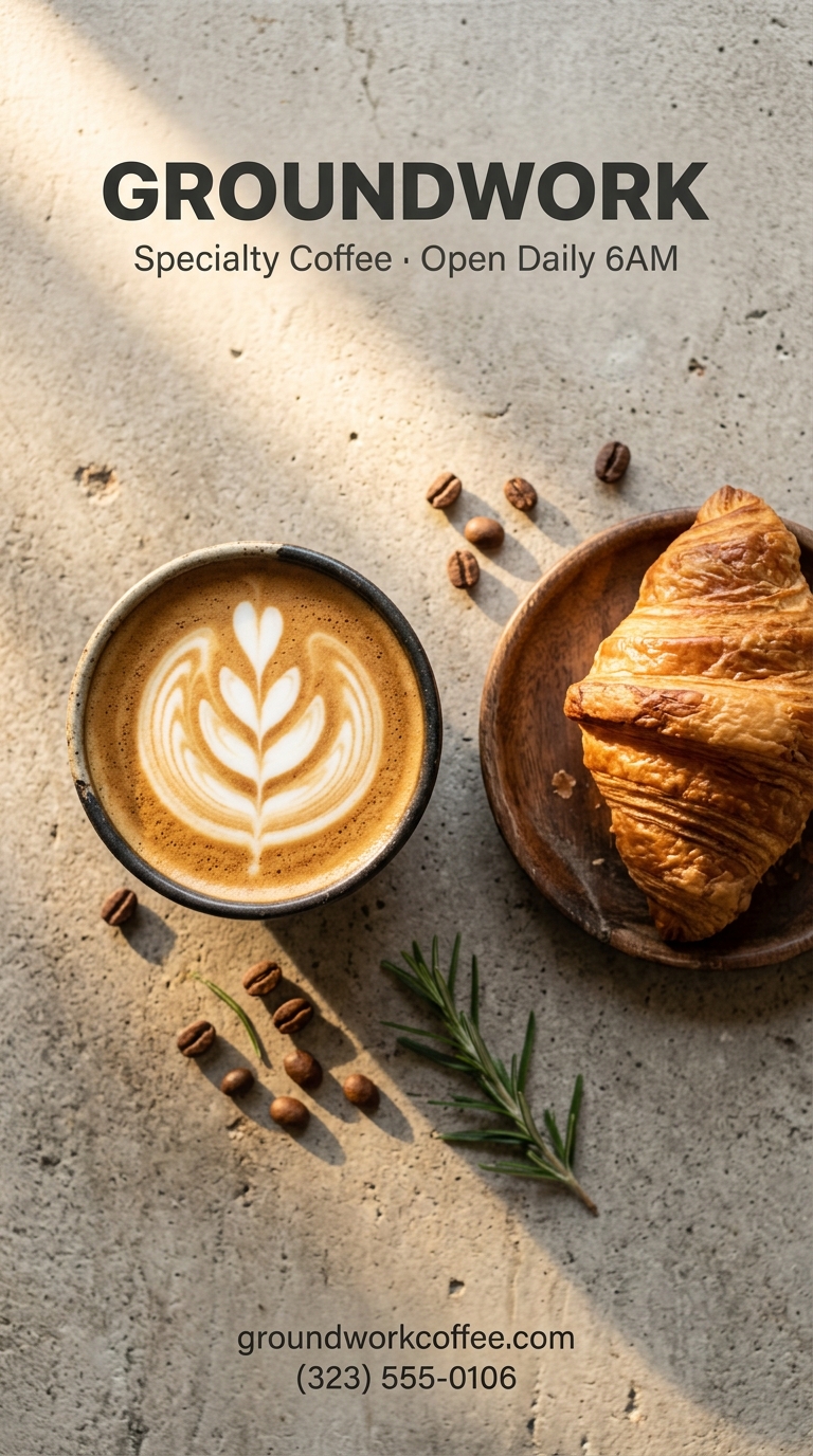 Groundwork Coffee Ad