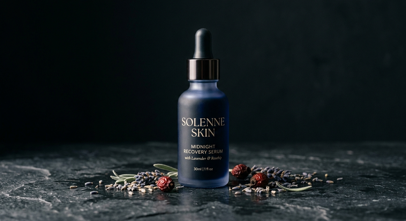 Solenne Skin brand and packaging preview